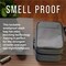 Smell Proof Stash Box for Herbs and Spices - Smell Proof Bag with Grinder, Bags and Container - Take Your Stash With You - Odor Proof Container for Food - Smellproof Lockbox for Discreet Carrying